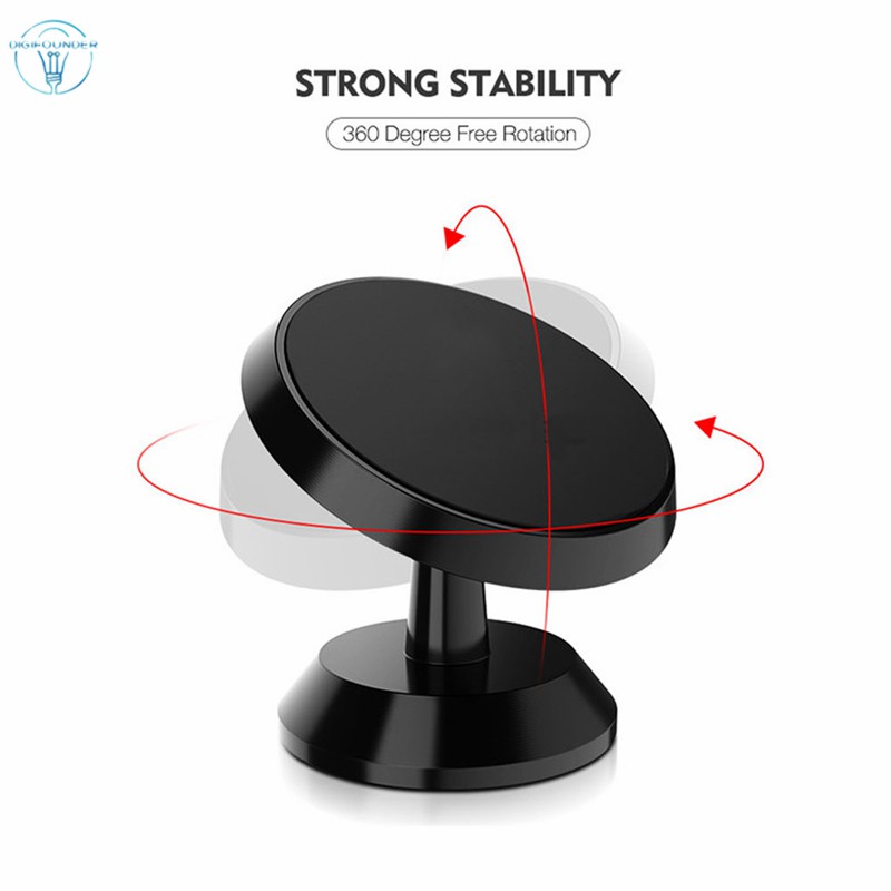Giá Đỡ Điện Thoại Từ Tính Xoay 360 Độ Tiện Dụng Cho Xe Hơi