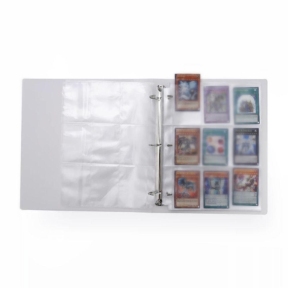 LANFY Star Card Cards Photo Albums Board Game Cards Holder Collect Album Book Card Sleeves Gaming Card Card Storage Wallets Binders Albums Big Capacity 20/40/60 Page Cards Collection Book