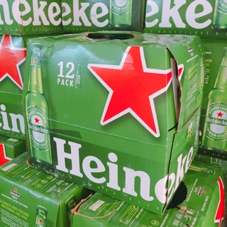 Bia Heineken Pháp Pack 20 Chai Date 2020