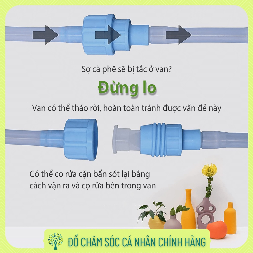 Túi thụt tháo đại tràng, thải độc cà phê, thải độc đại tràng TopQuaFocus TOP2