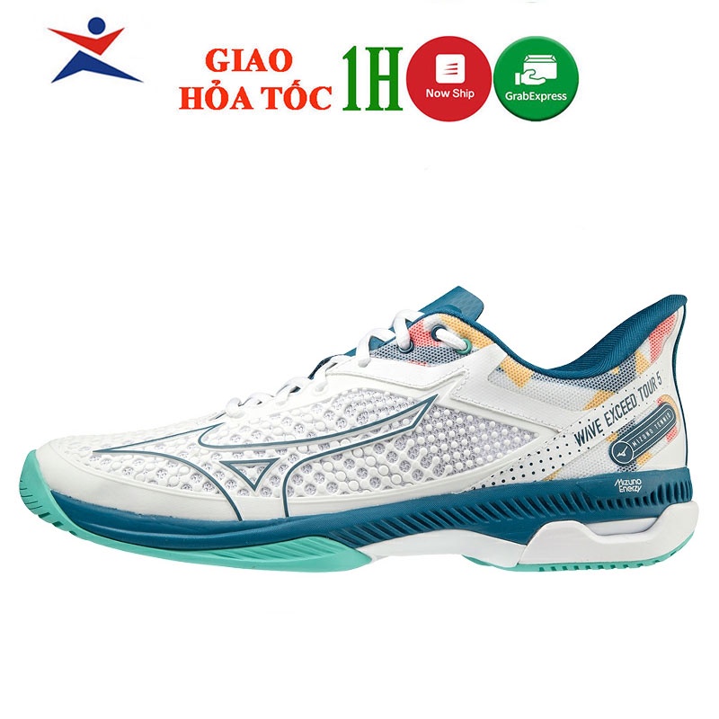 Giày Tennis chính hãng Mizuno Wave Exceed Tour 5 AC 61GA227030 dành cho nam