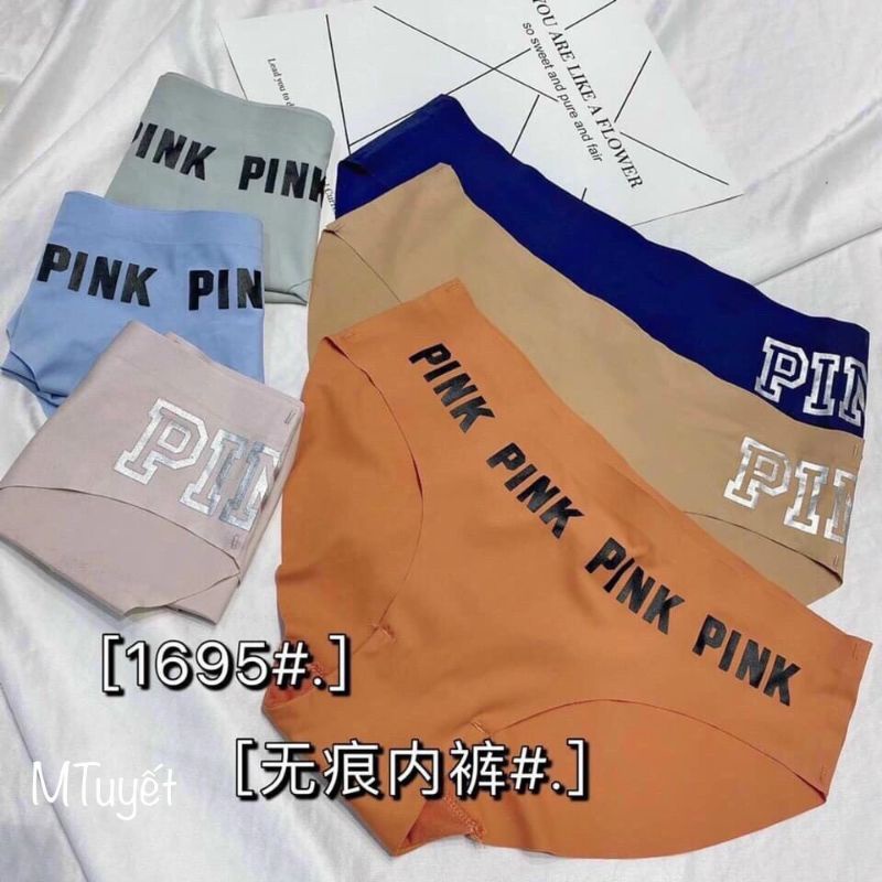 Sét quần chíp chữ pink hàng QC