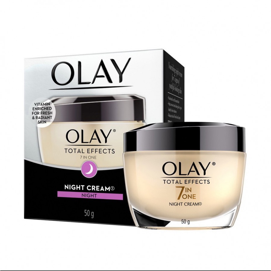 Kem Dưỡng Ban Đêm Olay Total Effects Ngừa Lão Hóa  50g - Total Effects 7 in One Night Cream