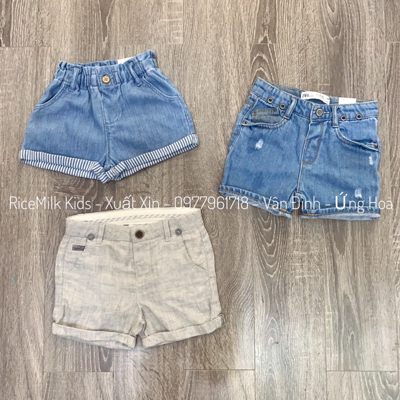 Quần short Zara xuất dư xịn 3 màu