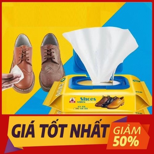 Giấy ướt lau giày