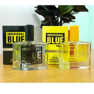 Combo 2 chai nước hoa nam - nữ blue individual