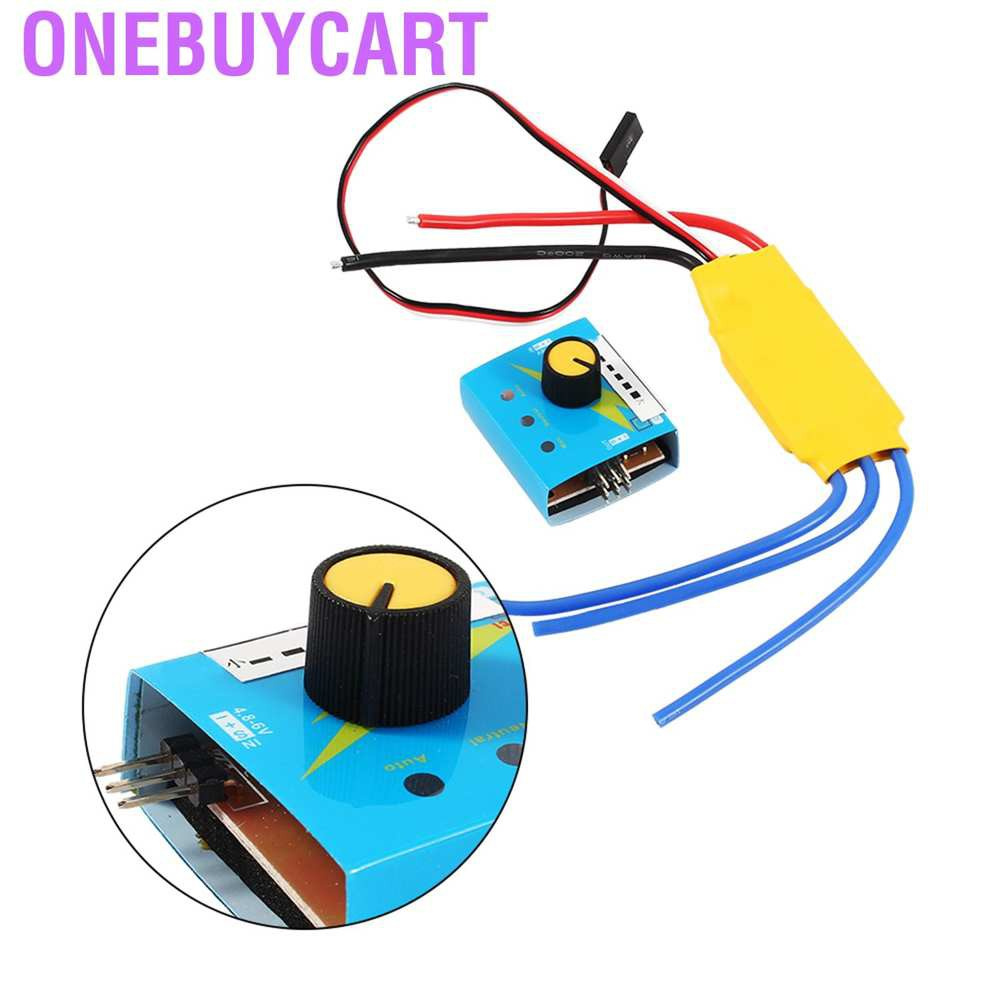 Onebuycart DC6-12.8V 360W 32A High-Power Brushless PWM Controller Motor Speed Control New