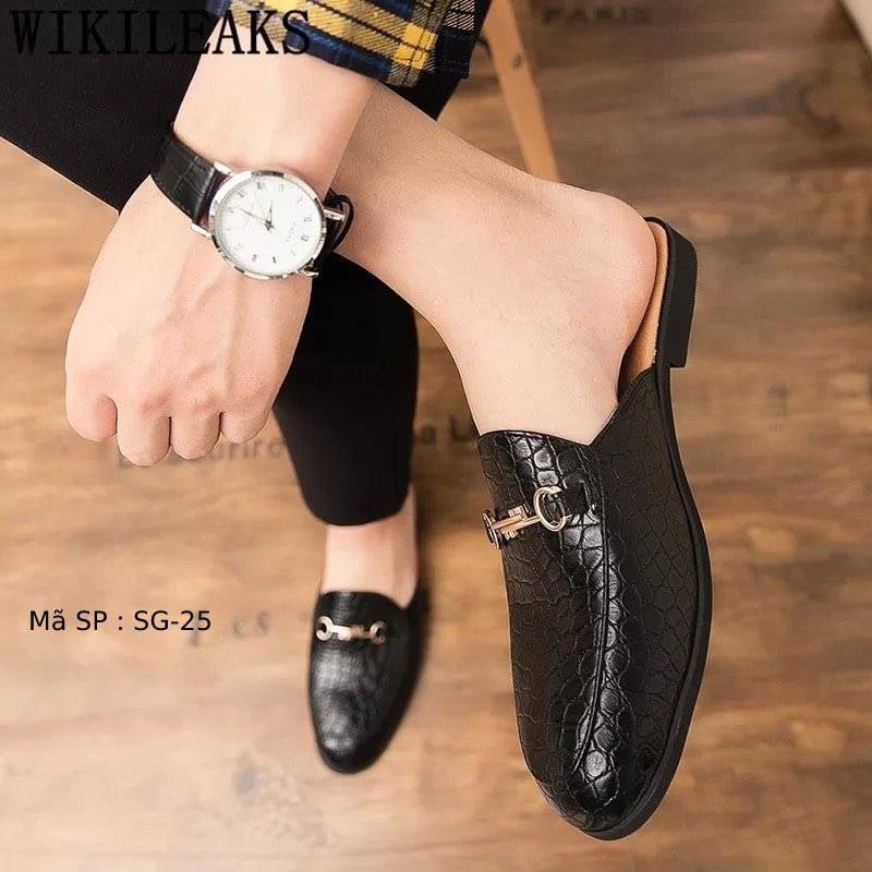 Sục nam mã sg25- họa tiết ô chám có móc xích