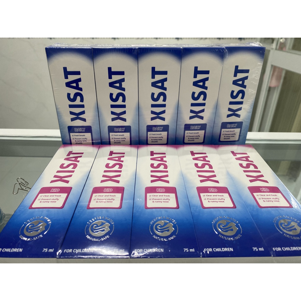 Dung dịch xịt mũi Xisat Người lớn và trẻ em