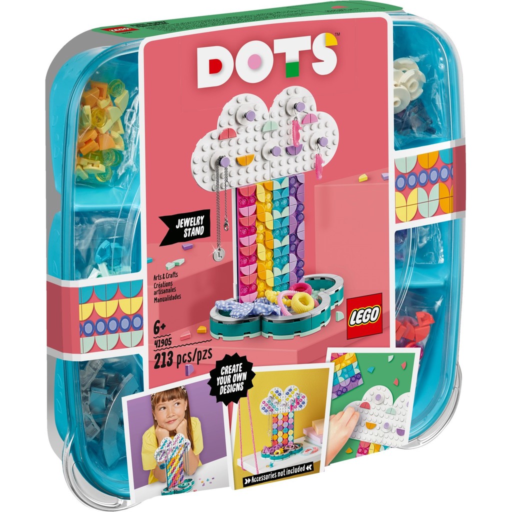 LEGO Dots 41905 - Bộ xếp hình cơn mưa cầu vòng