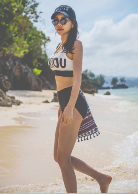 Bộ Đồ Bơi Bikini 2 Mảnh Đi Biển Lucky You Tôn Dáng | BigBuy360 - bigbuy360.vn