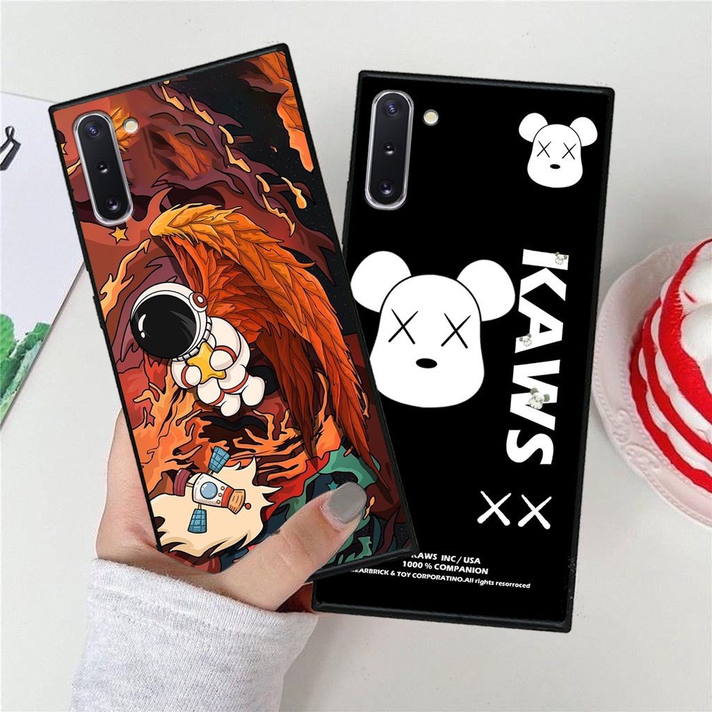 Ốp lưng Samsung NOTE 10 in hình K@ws, Cool Be@r SIÊU NGẦU