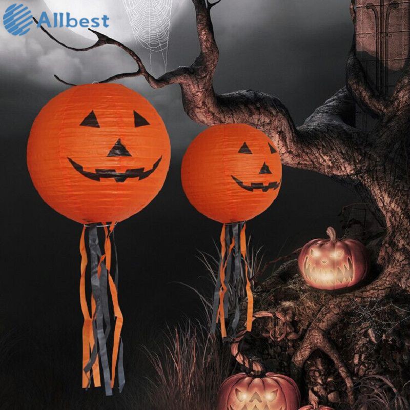 Đèn Lồng Giấy Cho Halloween