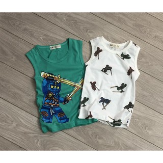 SET 2 ÁO BA LỖ BÉ TRAI HM