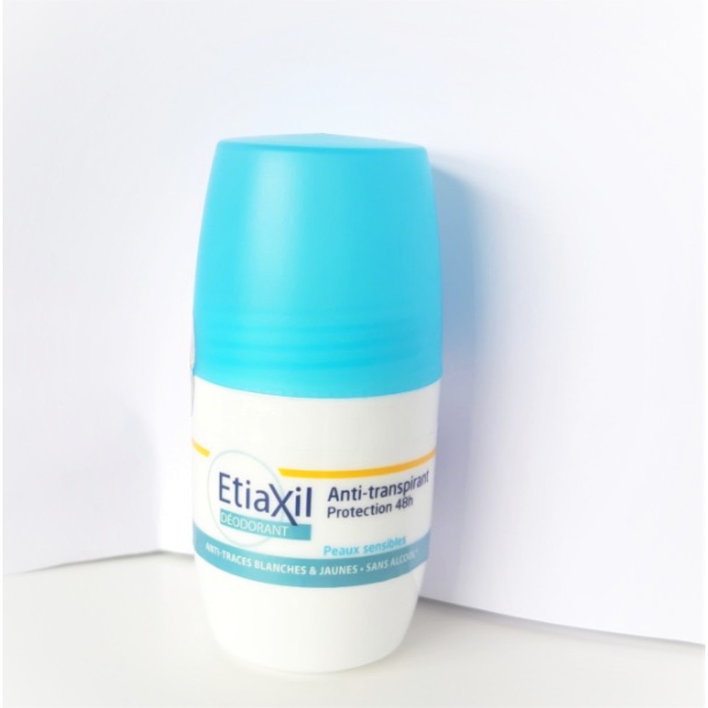 Lăn Khử Mùi Hàng Ngày Etiaxil Deodorant Anti-Transpirant 48h Peaux Sensibles 50ml | BigBuy360 - bigbuy360.vn