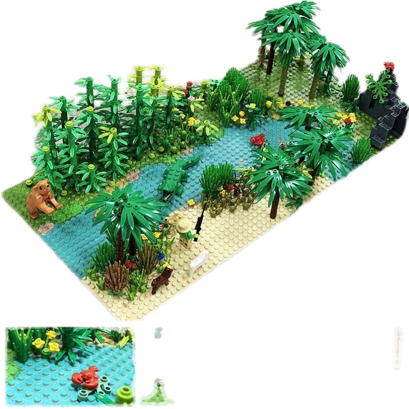 Bộ Đồ Chơi Lắp Ráp Lego MOC Sáng Tạo Cho Bé