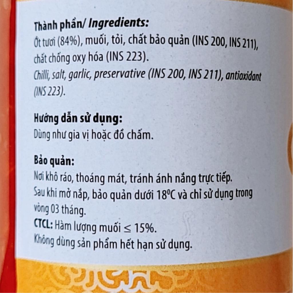 Ớt Tươi Xay Sông Hương Foods -