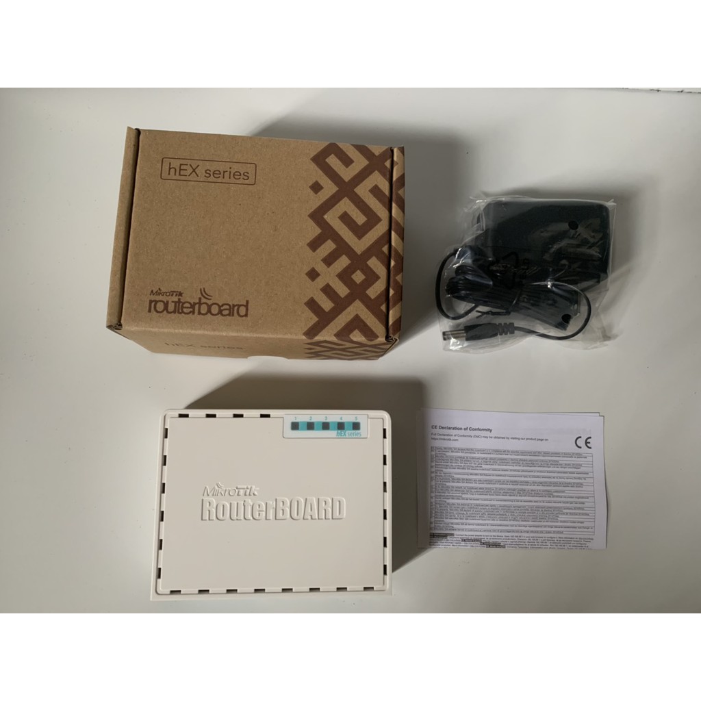 Thiết bị Router Mikrotik RB750Gr3 new fullbox 100%