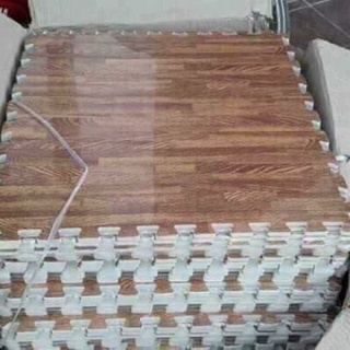 6 miếng thảm xốp Vân gỗ (60c60)