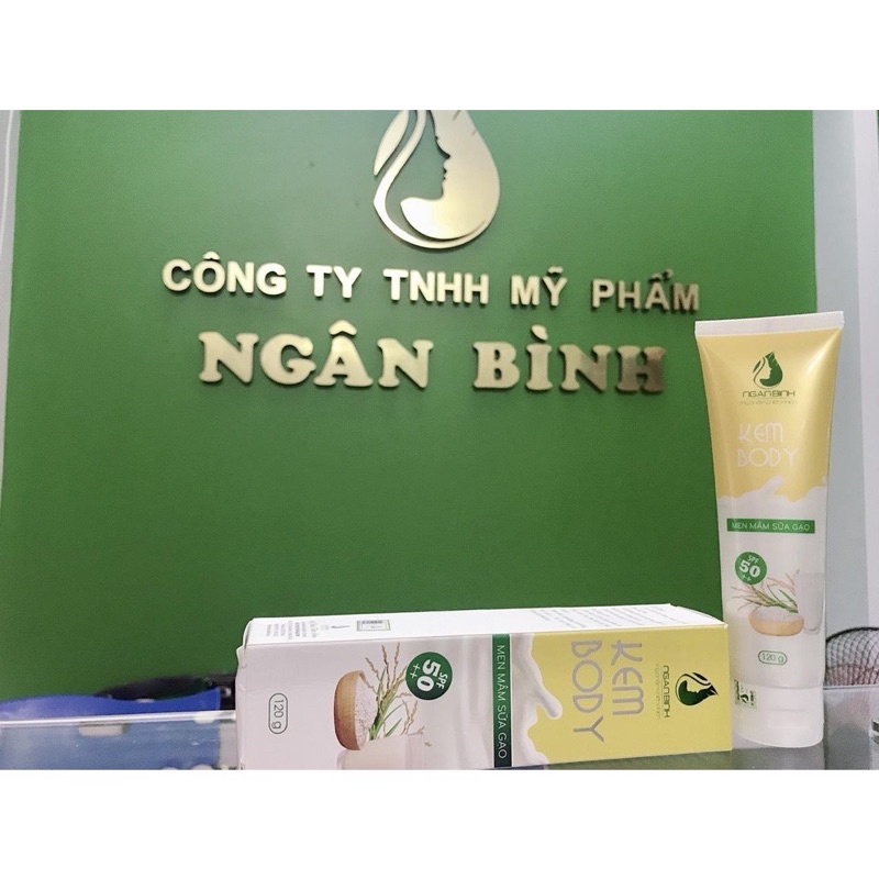 ✅KEM BODY TRẮNG DA - KEM BODY MEN MẦM SỮA GẠO CHÍNH HÃNG