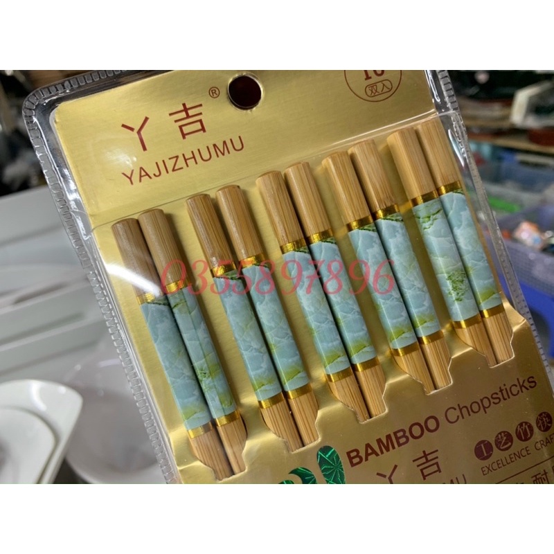ĐŨA TRE Xuất Khẩu Nhật an toàn vệ sinh vỉ 10 đôi