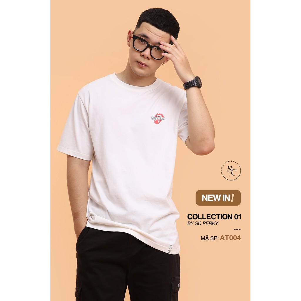 Áo T-Shirt MlemMlem AT004 - Chất Liệu Cotton Cao Cấp - SC Perky Outfit