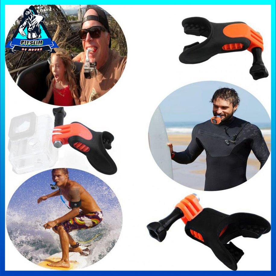 Niềng răng Giá đỡ Miệng gắn với Floaty cho Máy ảnh GoPro Lặn trượt tuyết [6/20]