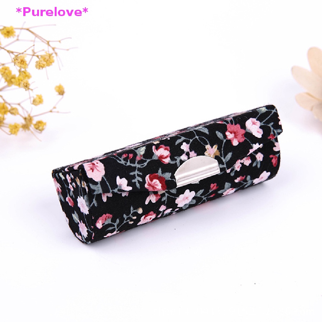 Hộp Đựng Son Môi Kèm Gương Trang Điểm Tiện Dụng Dành Cho Nữ Mới