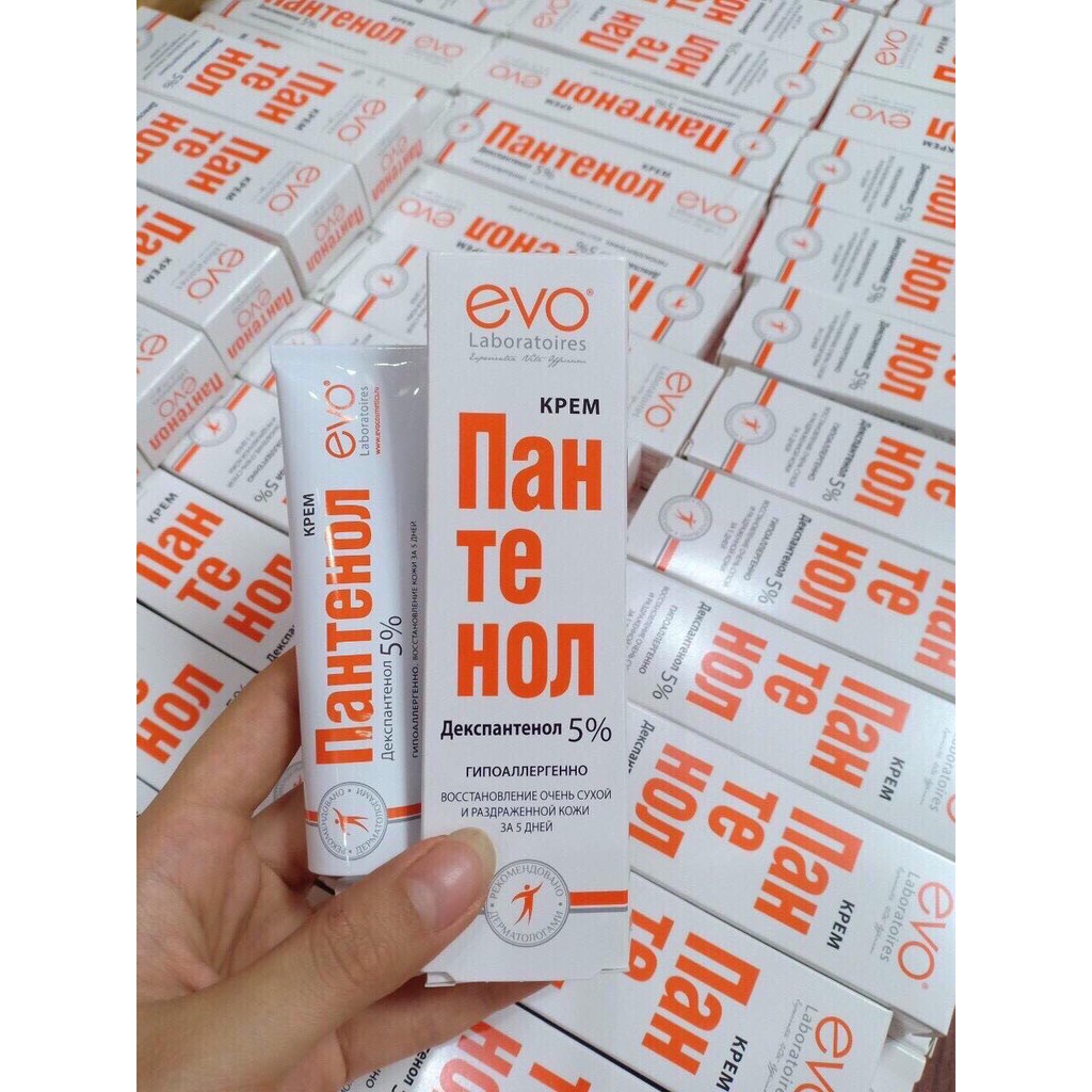 Kem bôi bỏng của Nga EVO Panthenol