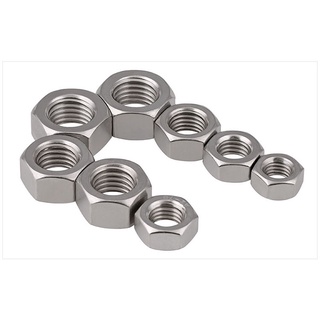 304 stainless steel cross threaded hexagonal nut, left threaded nut, left threaded reverse threaded screw cap M4M5M6M10M12M20