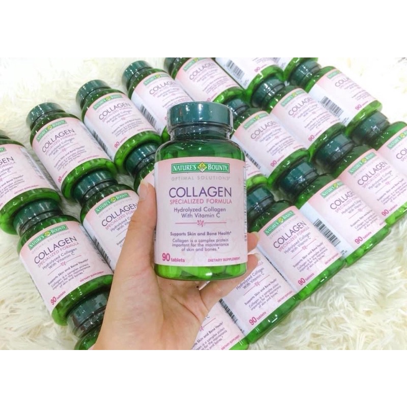 Collagen Nature’s Bounty hỗ trợ làm đẹp da, chống lão hóa, giảm nám và tàn nhang