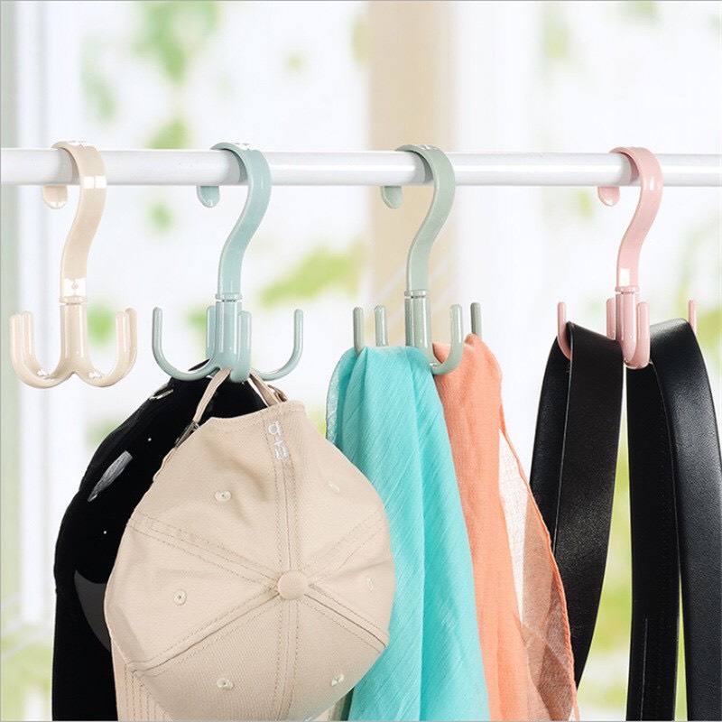 Móc Nhựa 4 Chấu Tiện Lợi Xoay 360 Độ Mẫu Mới