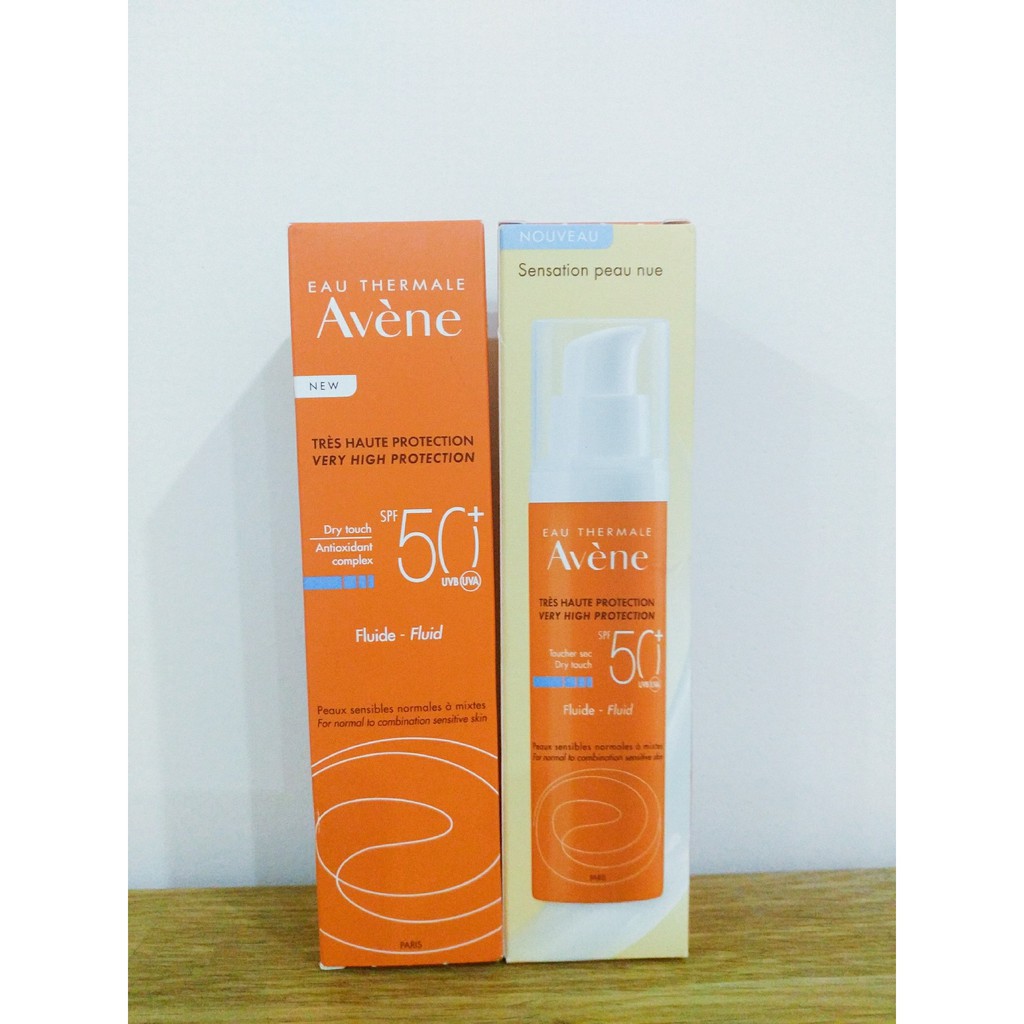 KEM CHỐNG NẮNG EAU THERMALE AVENE DRY TOUCH FLUIDE SPF50+