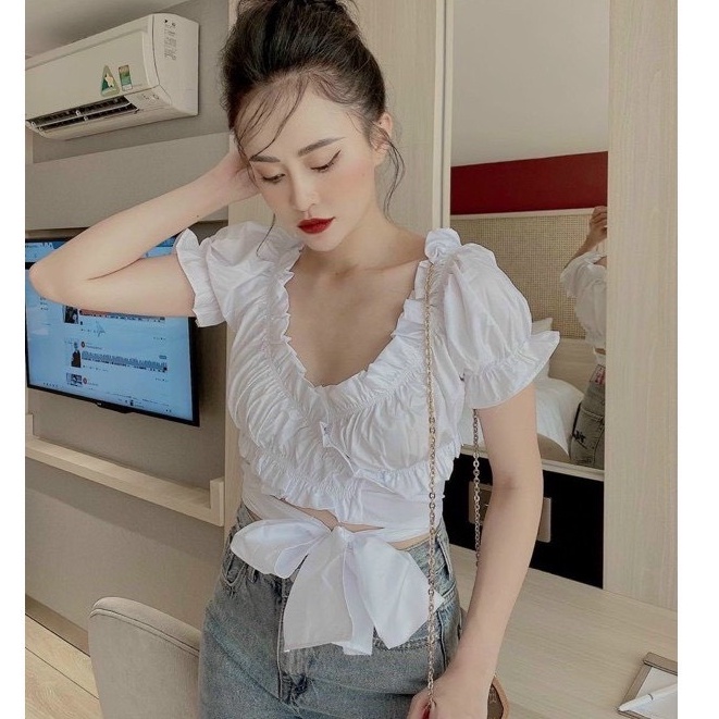 ÁO CROPTOP KIỂU NỮ XINH