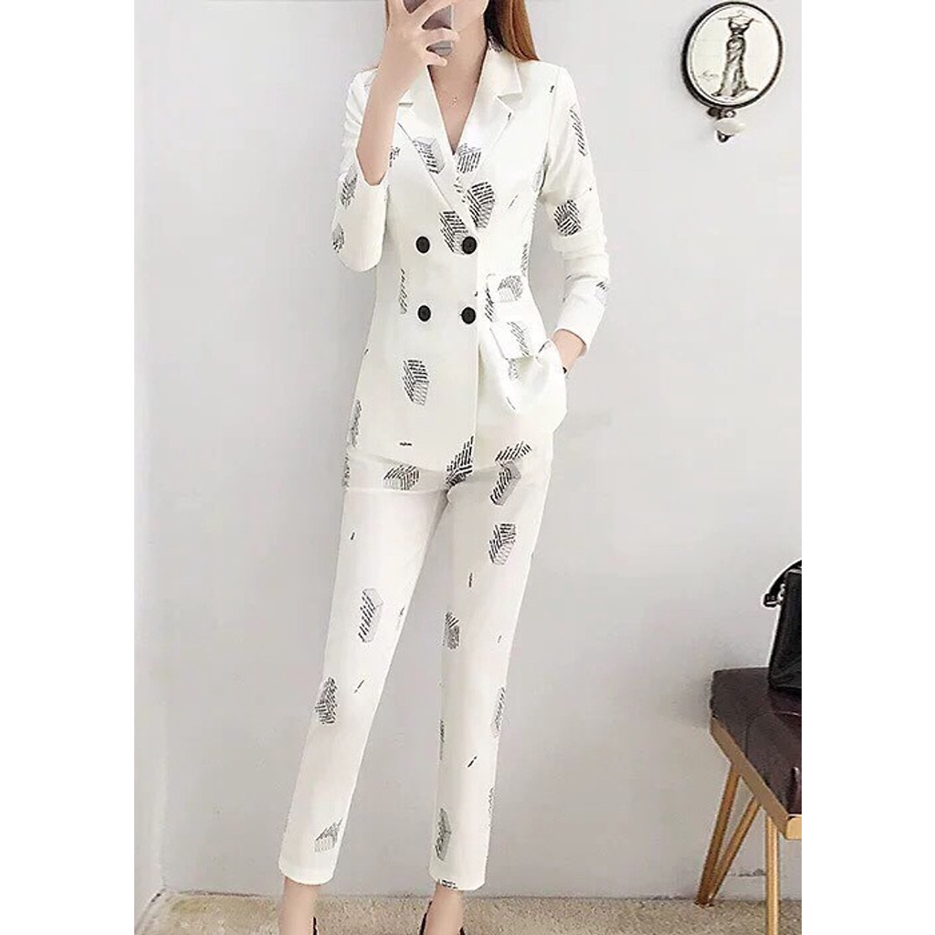 BỘ VEST DÁNG DÀI DUYÊN DÁNG KS340386
