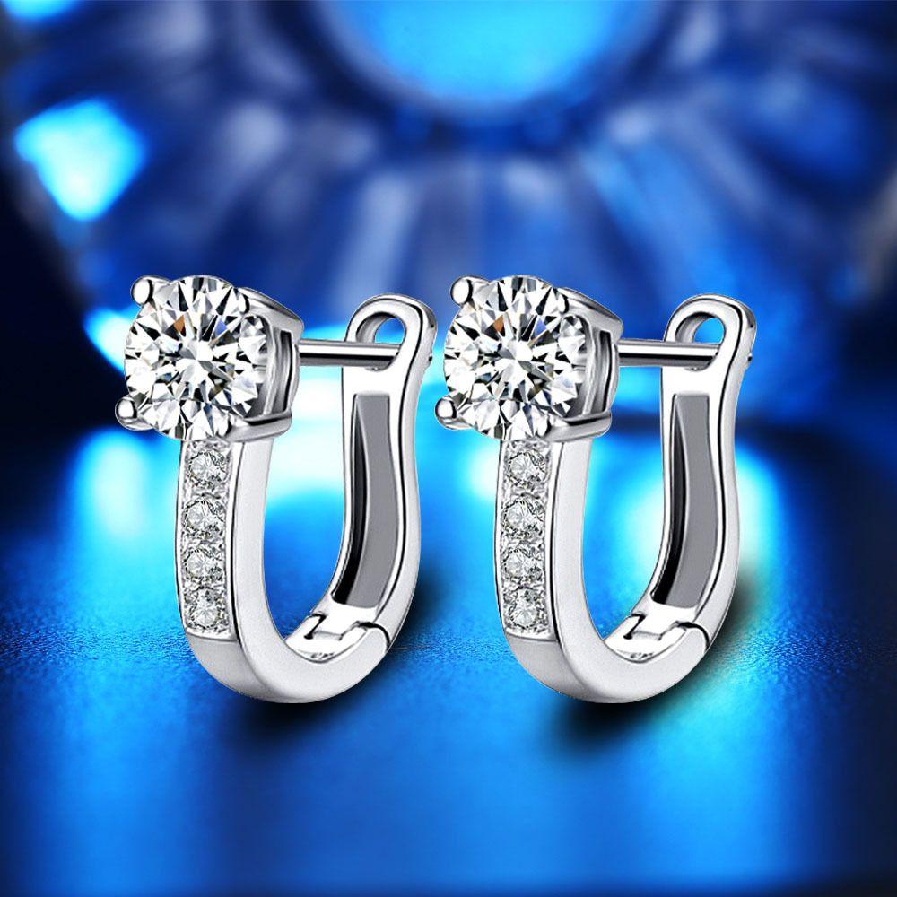 Bông Tai Xi Mạ Bạc 925|Khuyên Tai Hình Học Cho Nữ