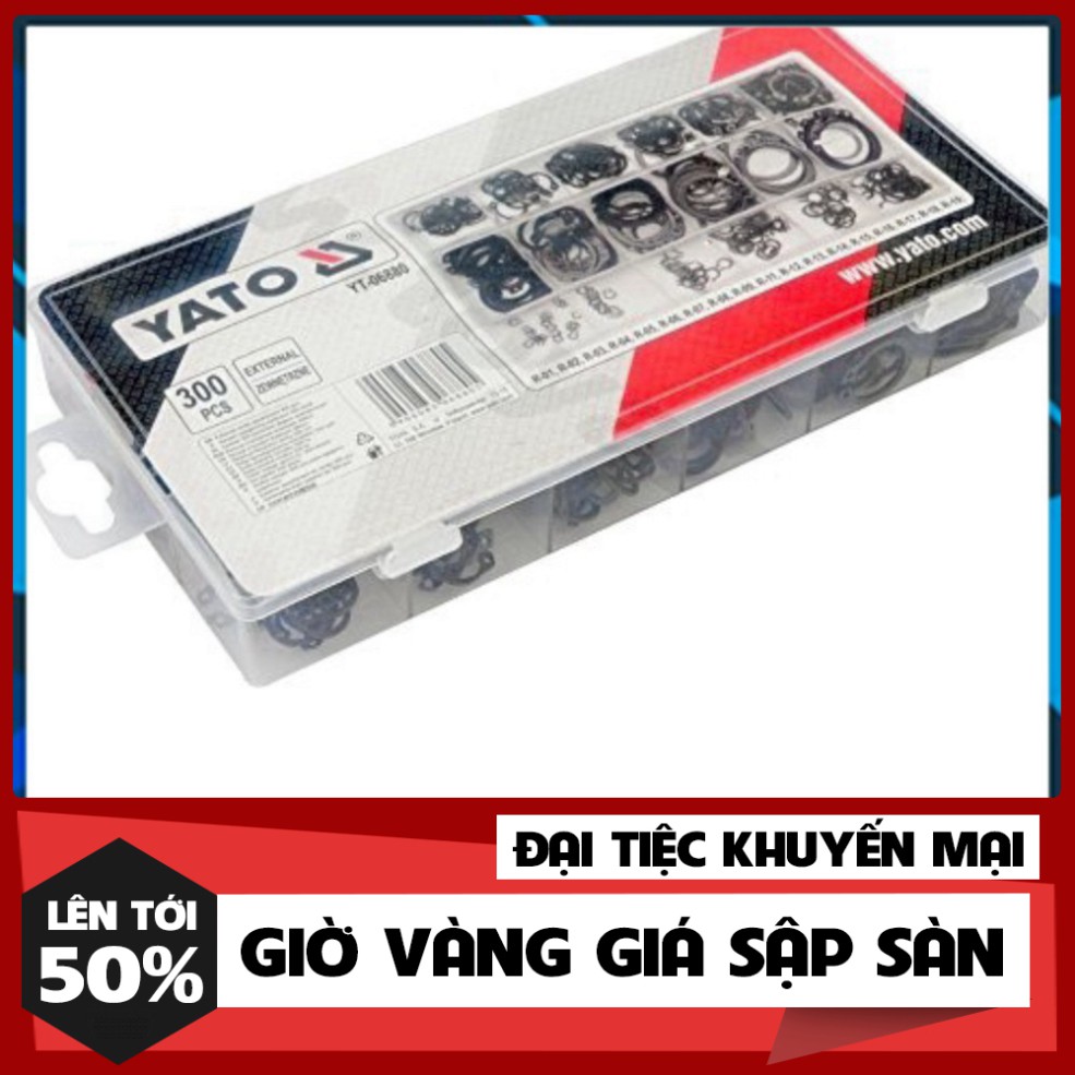 [ Dụng Cụ Số Pro ]. Đồ Nghề Yato Balan. Bộ phe ngoài 300 chi tiết Yato YT-06880