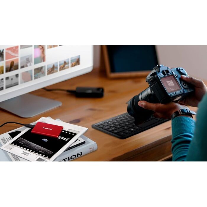 Ổ cứng SSD di động Samsung T5,T7 - 500Gb, 1TB Usb Type-C 3.2 | BigBuy360 - bigbuy360.vn