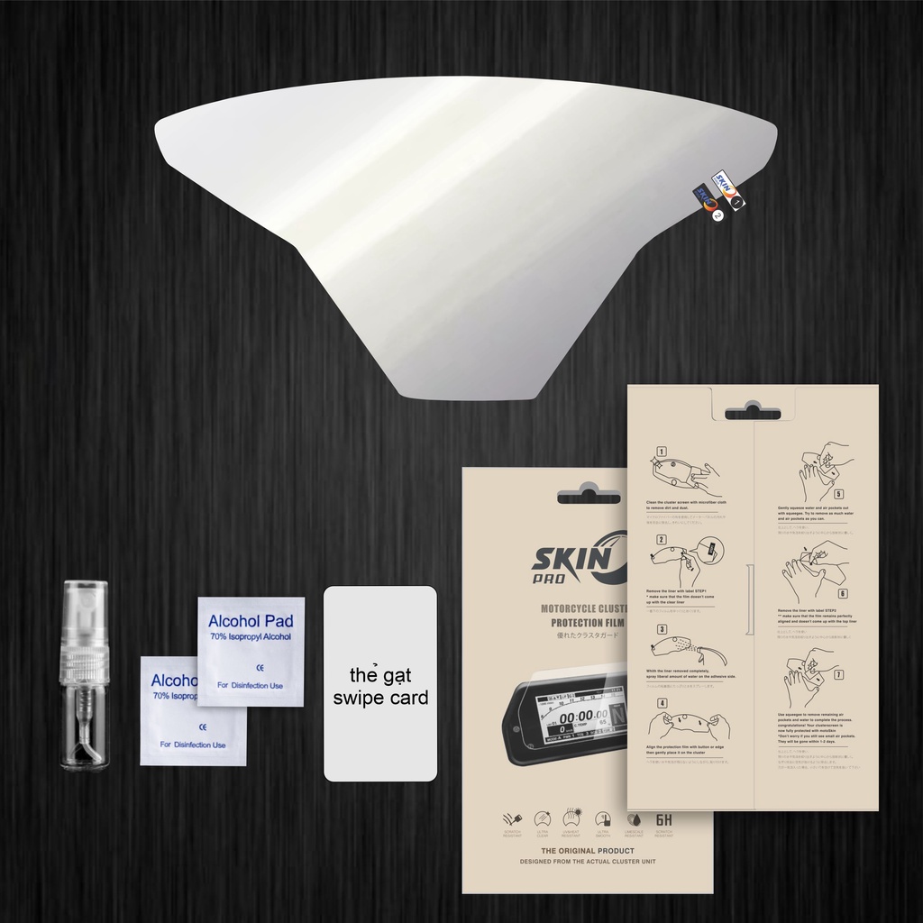 Miếng dán PPF bảo vệ mặt đồng hồ xe NVX V2 AEROX 2021 đến 2024 - YAMAHA NVX155 NVX 155 V2 AEROX AEROX 155