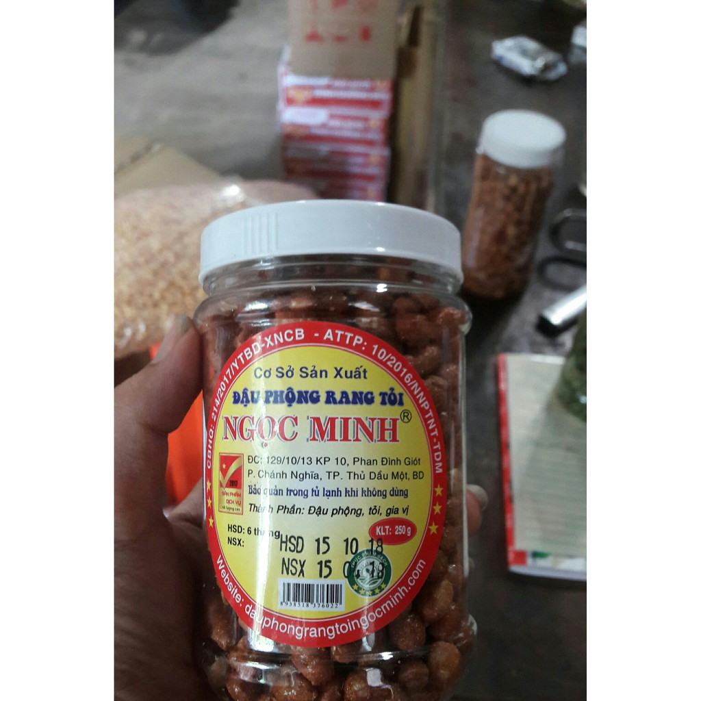 Đậu phọng rang muối 250gr