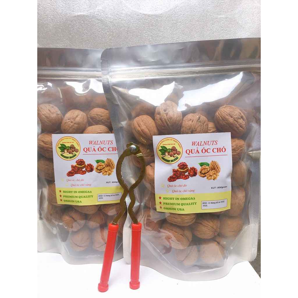 Óc chó Mỹ đỏ(Tặng kìm tách vỏ khi mua từ 1000g) 100g