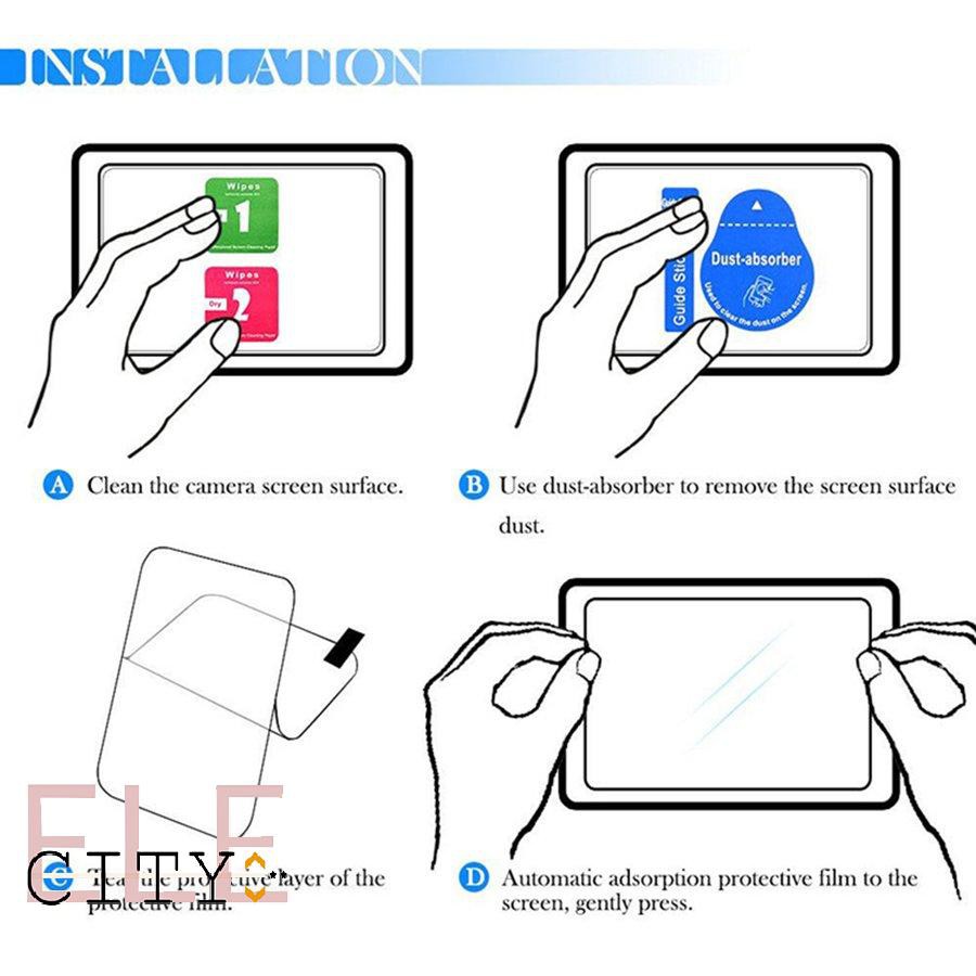 111ele} Tempered glass screen protector Glass for Sony A7II A7III A9 A9 A77 / A7R A7S