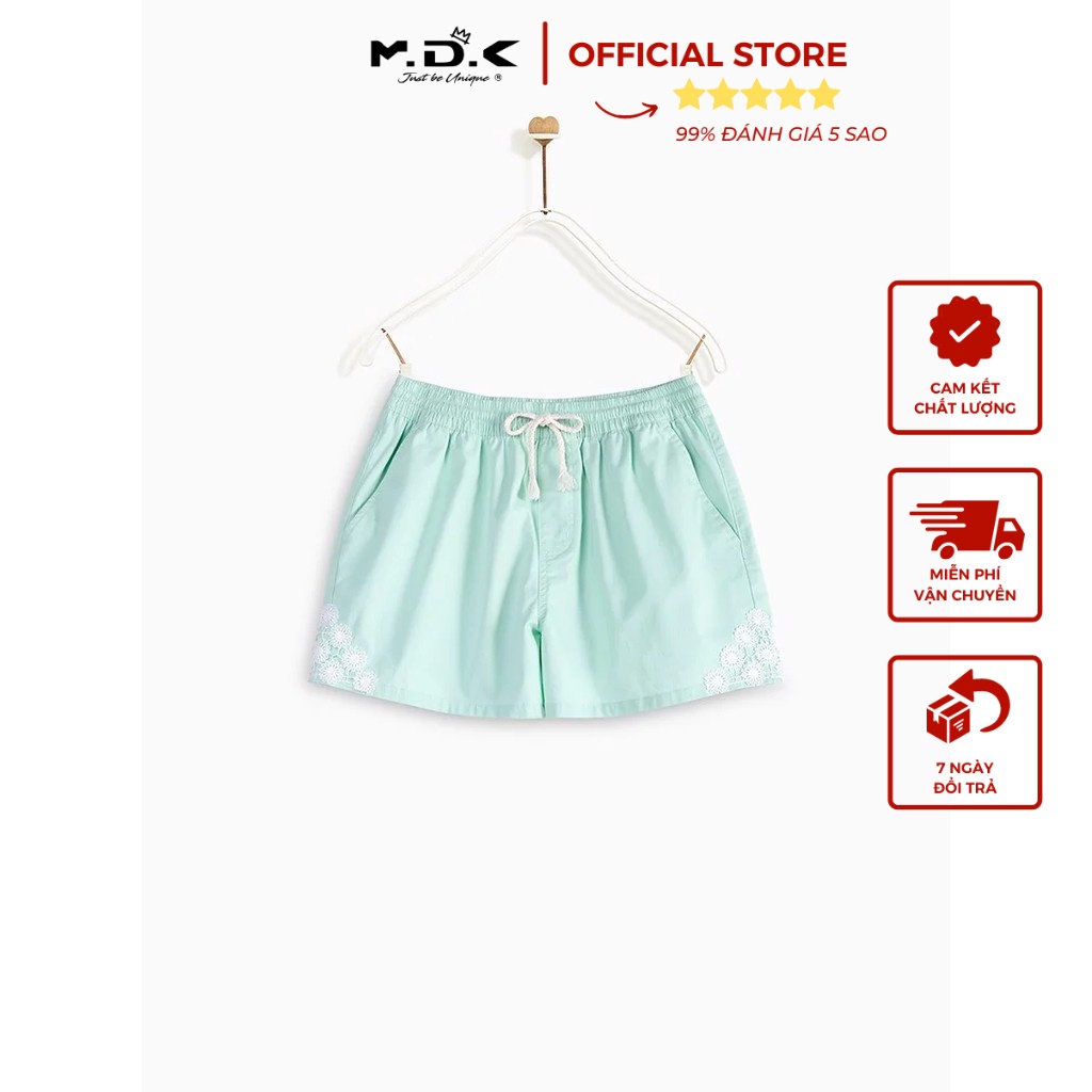 Quần Short Bé Gái M.D.K Relax Pull-on Short M.D.K - cá tính, năng động