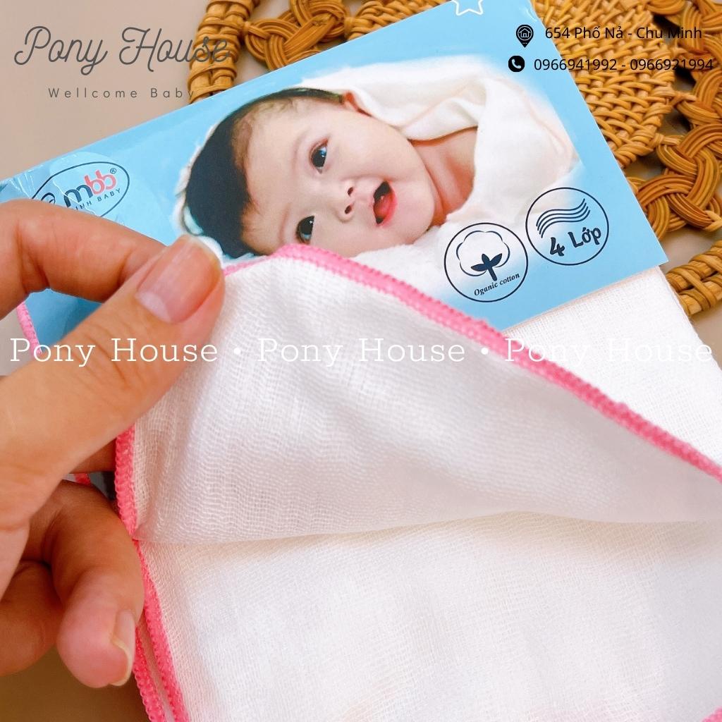 Set 10 khăn sữa xô trắng Dokma (Mbb)