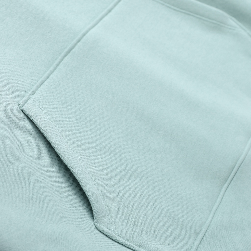 Áo Hoodie UDAS unisex dành cho nam và nữ có mũ form rộng BASIC - Mint