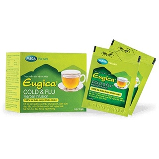 Eugica cold & flu – hỗ trợ giảm triệu chứng cảm, cảm cúm (hộp 10 gói