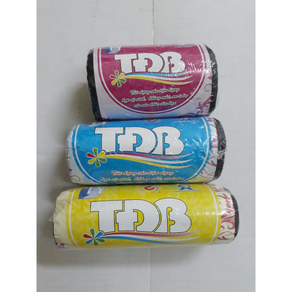 Combo 3 cuộn túi rác ĐEN (có 3 size lựa chọn)