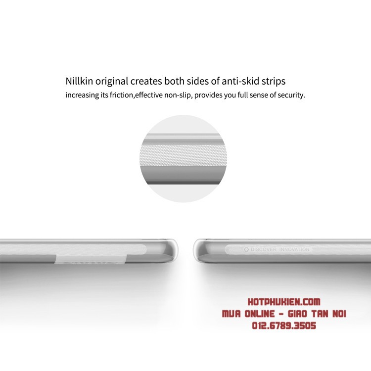Ốp lưng dẻo silicon Samsung Galaxy A8 Plus 2018 chính hãng Nillkin chống trầy hạn chế ố vàng mỏng 0.6 mm