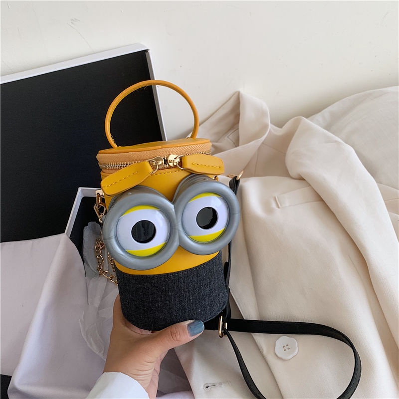 Túi Đeo Chéo Vai Hình Minion Ngộ Nghĩnh Mới 2022 Cho Nữ