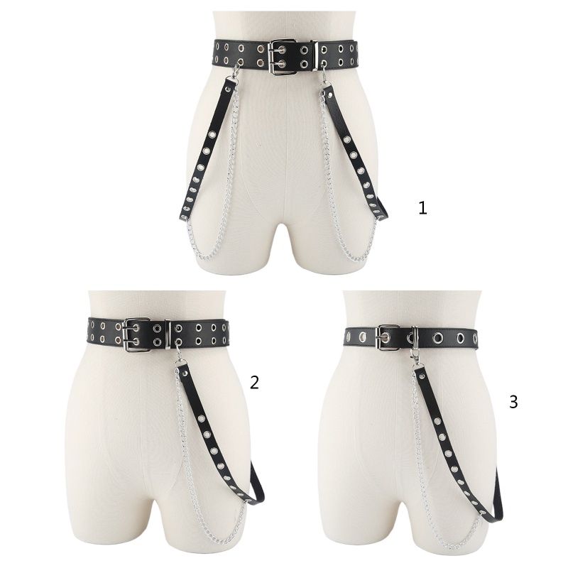 Thắt Lưng Da PU Màu Trơn Khóa Hợp Kim Thời Trang Cho Nữ